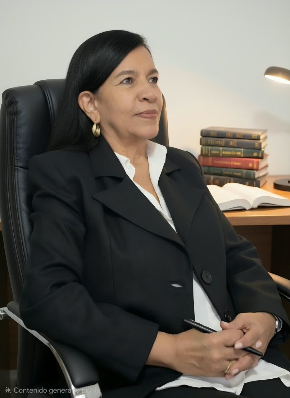 Gloria Hernández Abogada en su entorno profesional